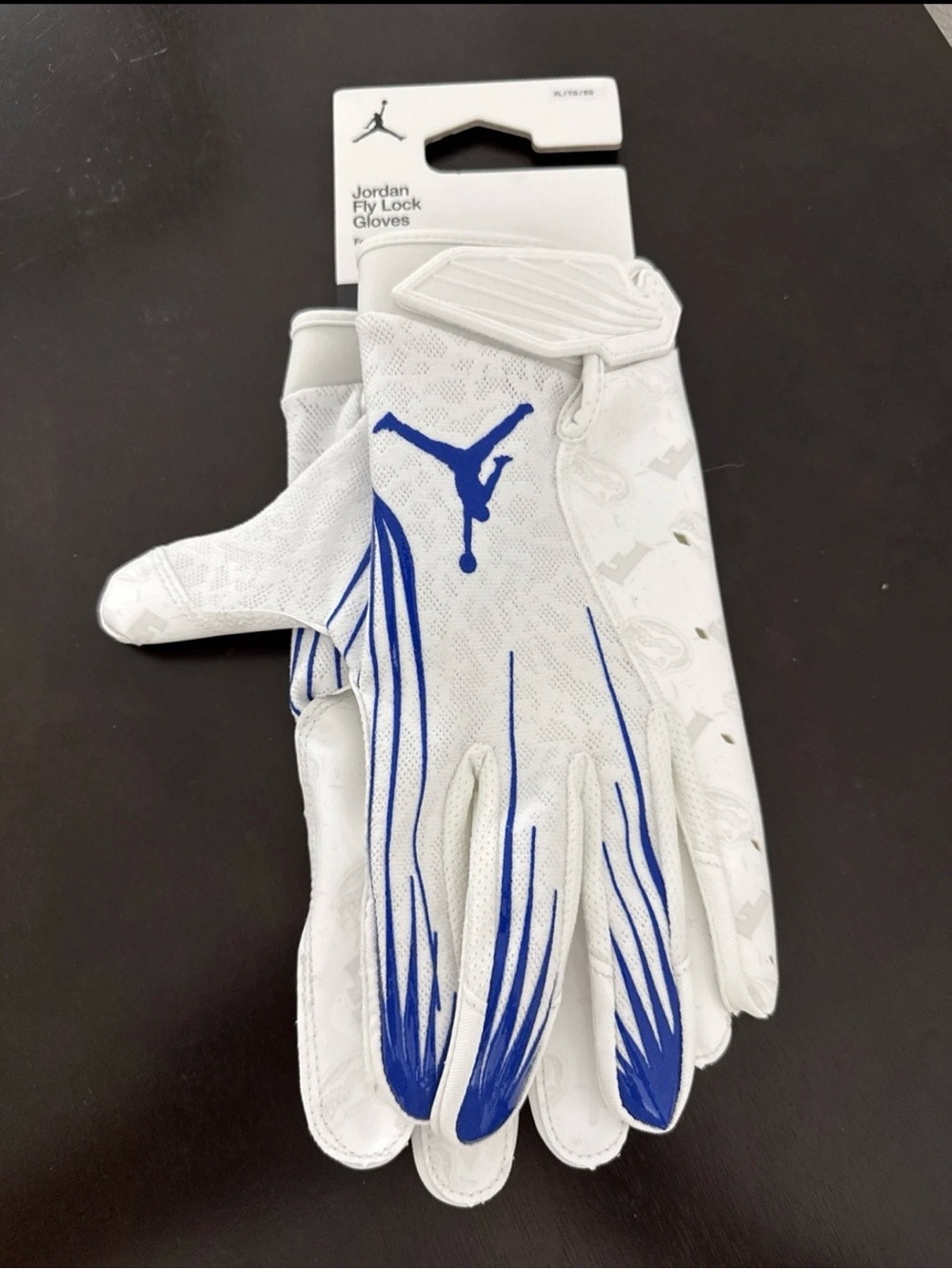 Nike Air Jordan Fly lock Football Gloves University Of Florida Gators Size XL